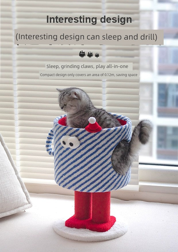 Small Monster Cat Climbing Frame – The Ultimate Playground for Your Feline Friend