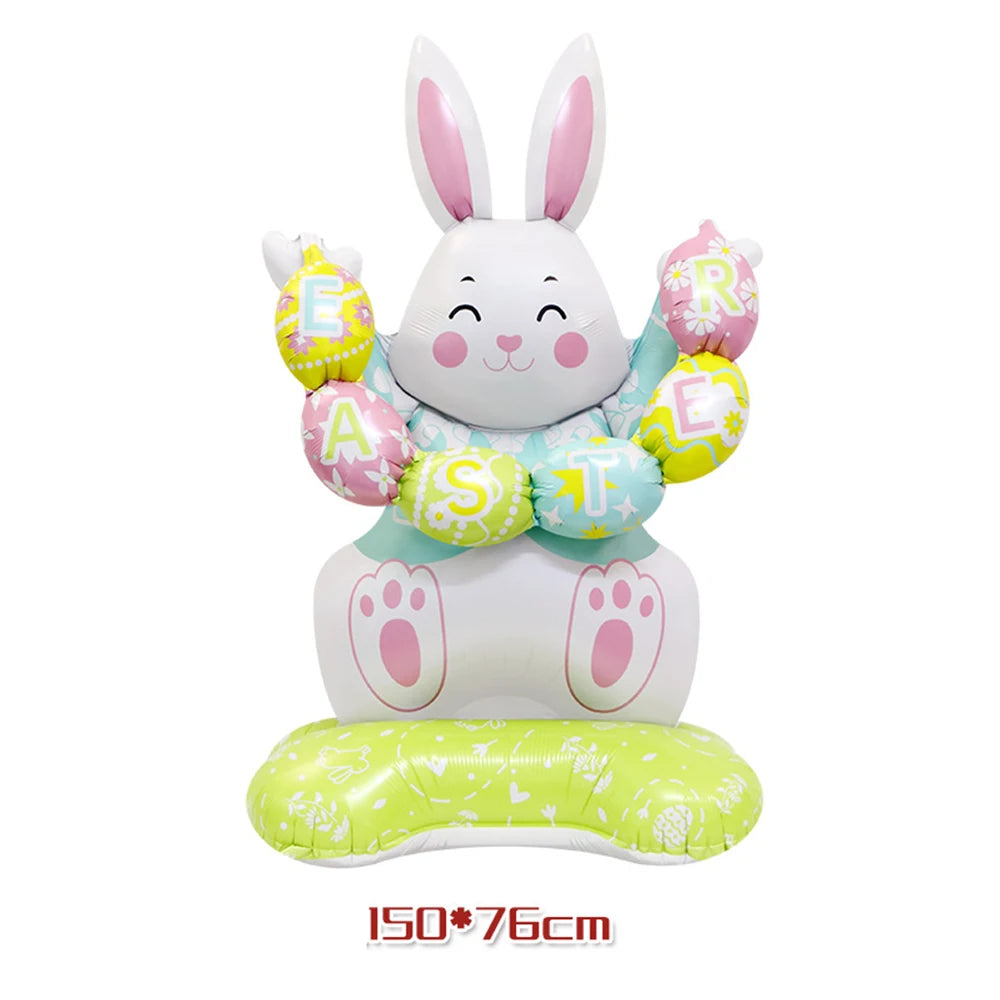 Easter Bunny Tableware Set – Adorable Disposable Plates, Cups & Napkins for Celebration Fun!