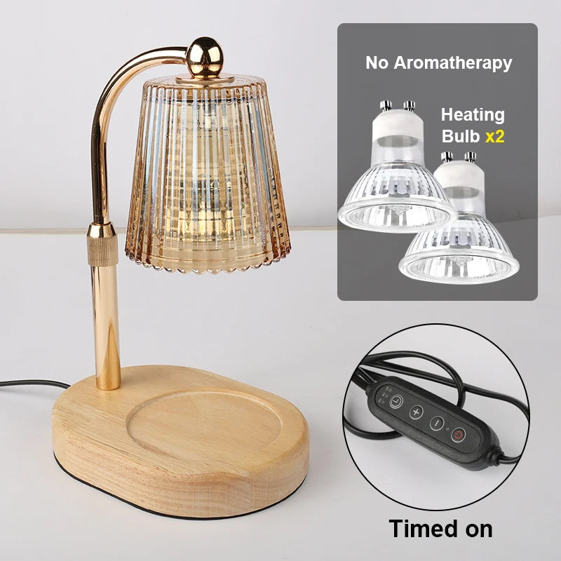 50W Dimmable Candle Warmer Lamp – Adjustable Light for a Cozy, Relaxing Home Atmosphere