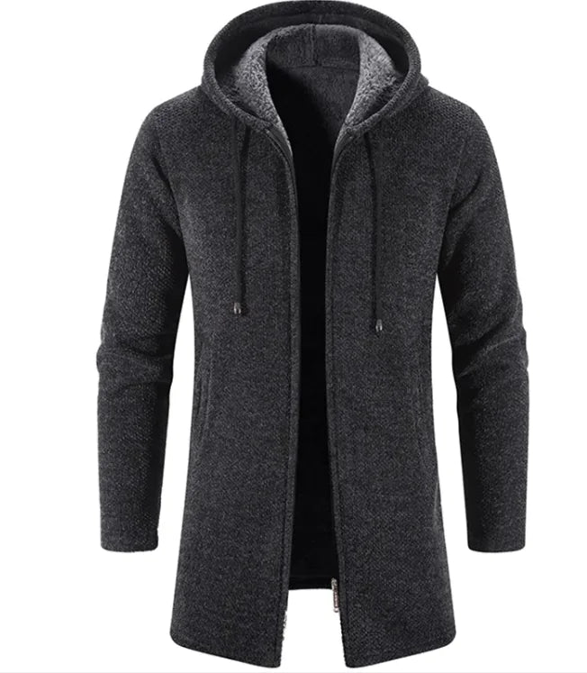 Men's Fleece-Lined Cardigan: Your Essential All-Season Layer