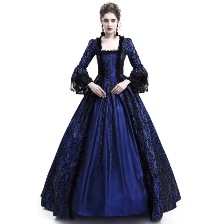 Gothic Victorian Cosplay Dress - Embrace Elegance with a Touch of Dark Fantasy