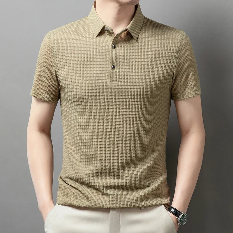 Men’s Checkered POLO Shirt - OLM Store