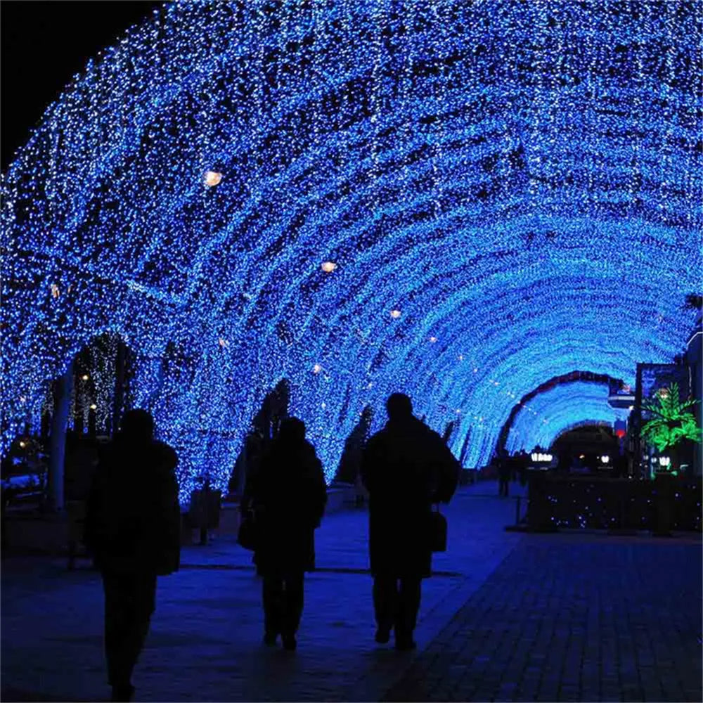 Transform Your Space with Our LED Waterfall Curtain String Lights