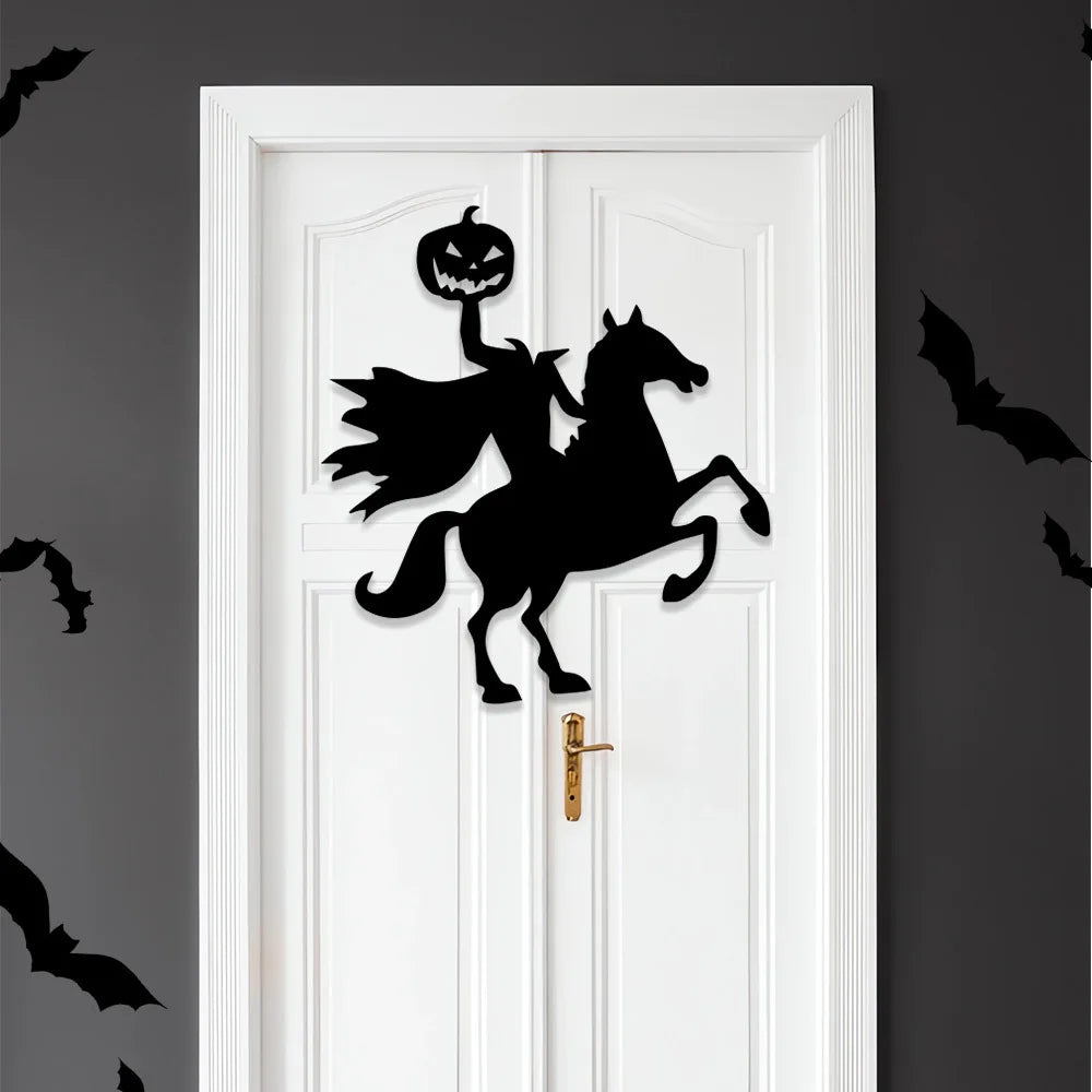 Transform Your Home with Festive Halloween Door and Window Stickers