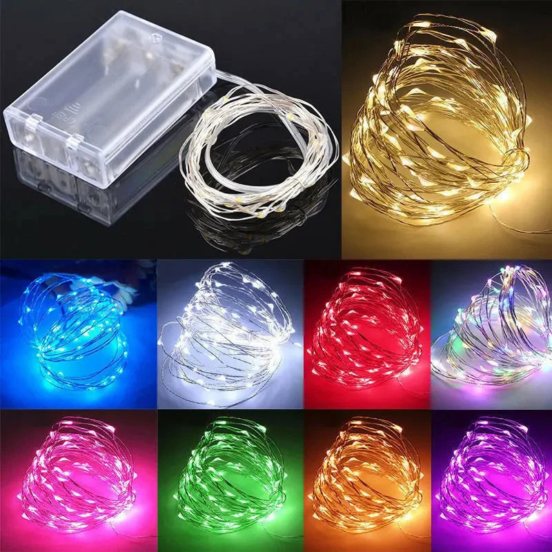 Transform Your Space with Enchanting LED Copper Wire Fairy Lights