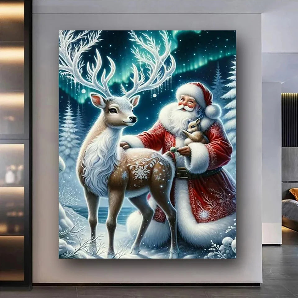 Create Holiday Cheer with Our Santa Claus Diamond Painting