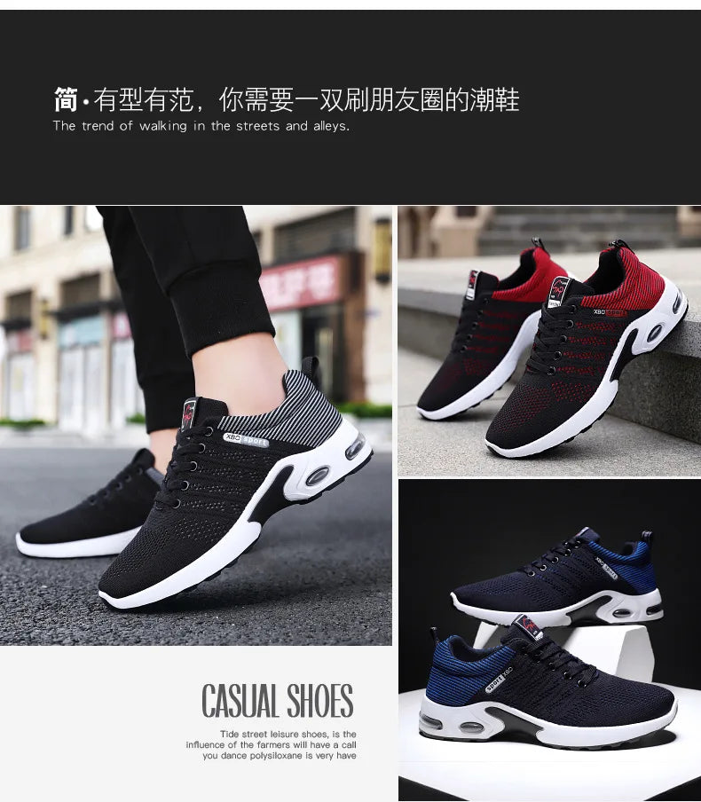 Men’s Breathable Running Shoes - Unleash Your Potential in Comfort and Style