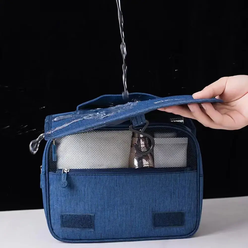 Foldable Toiletry Bag Organizer - Effortless Travel & Home Organization