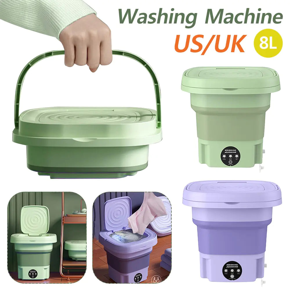 Compact Foldable Washing Machine: Your Essential Space-Saving Laundry Companion
