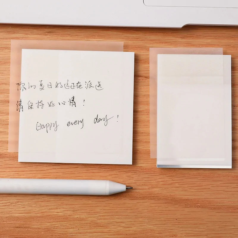 Creative Transparent Sticky Notes – Elevate Your Note-Taking Experience!
