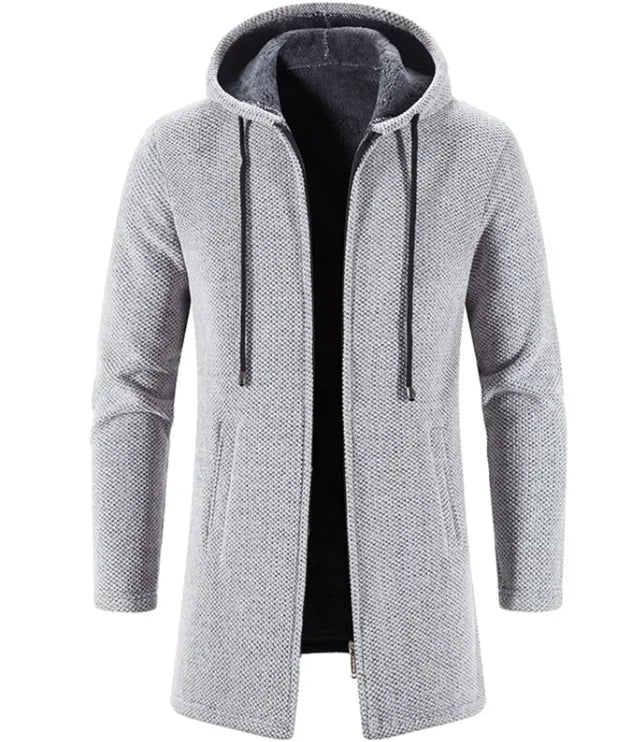 Men's Fleece-Lined Cardigan: Your Essential All-Season Layer