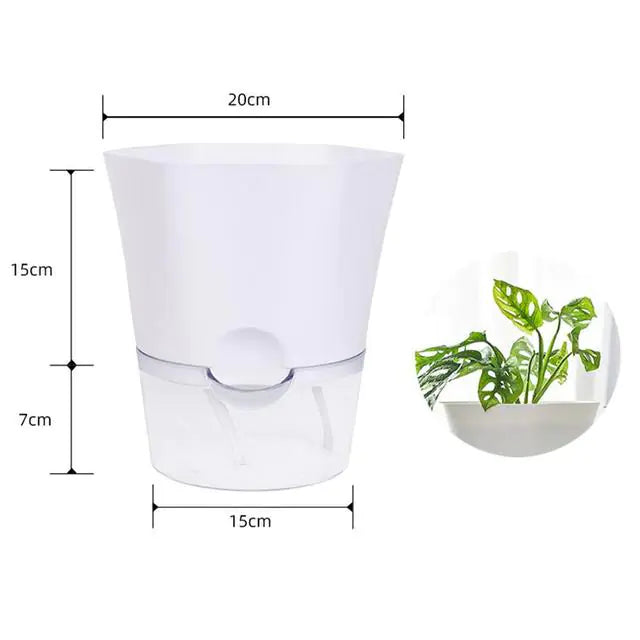 Auto Watering Flowerpot: Effortless Plant Care for Thriving Greens