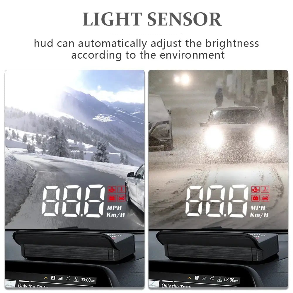 Stay Safe and Smart: Digital Speedometer Windshield Projector for Enhanced Driving