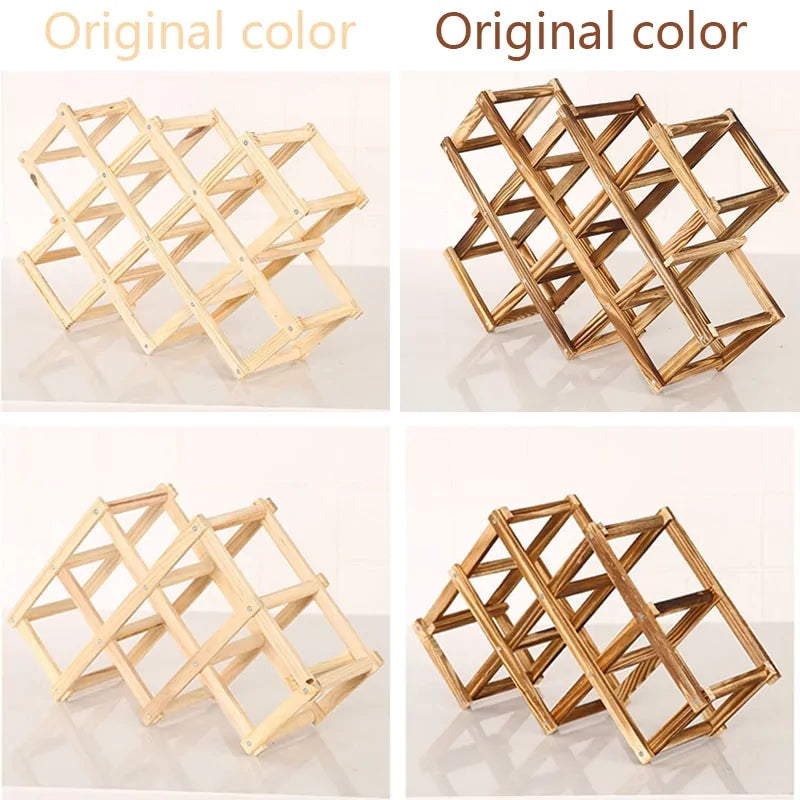 Elegant Wooden Wine Rack: Elevate Your Home Decor and Organize Your Collection