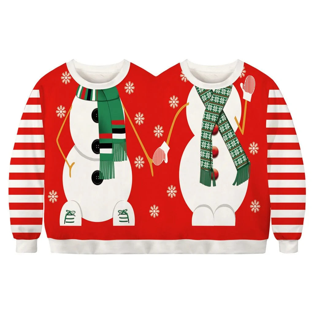 Unforgettable Couples Novelty Christmas Sweater: Celebrate the Holidays in Style