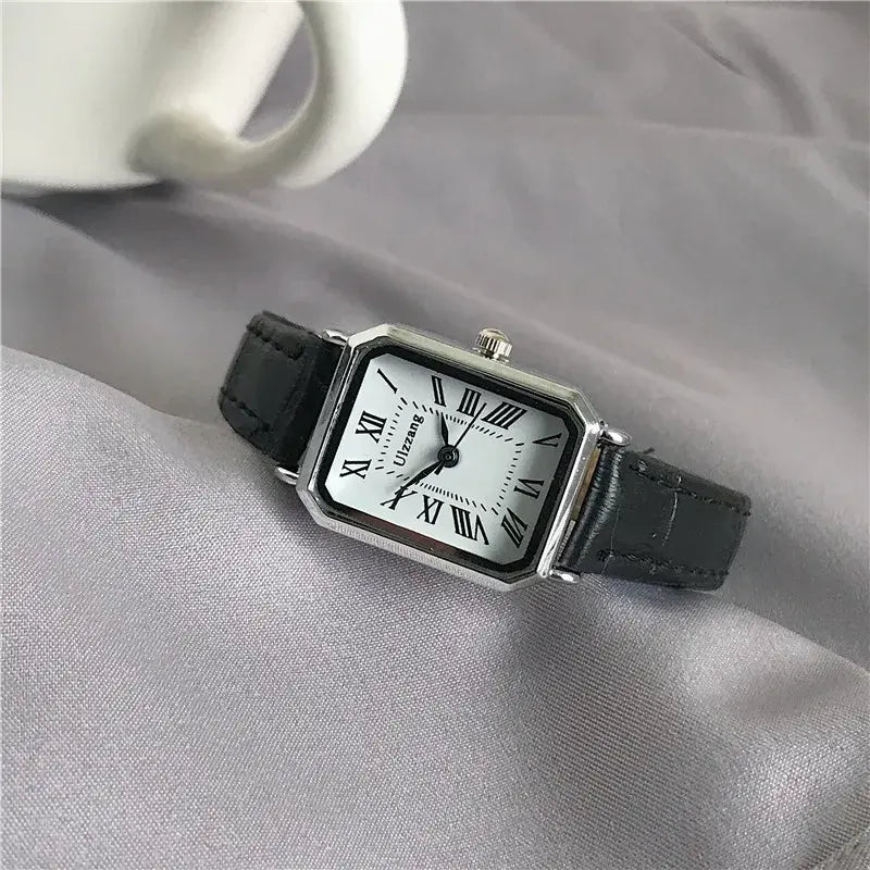 Retro Women's Leather Watches - Elevate Your Style with Timeless Elegance