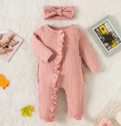 Colorful Baby Romper - A Fun and Cozy Outfit for Your Little One