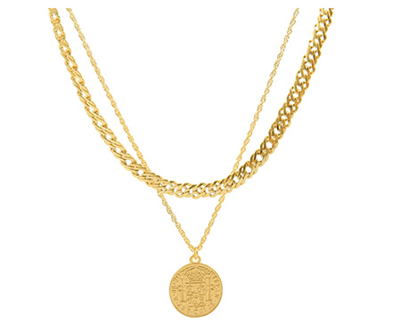 Discover Timeless Charm with Our Vintage Coin Pendant Necklace