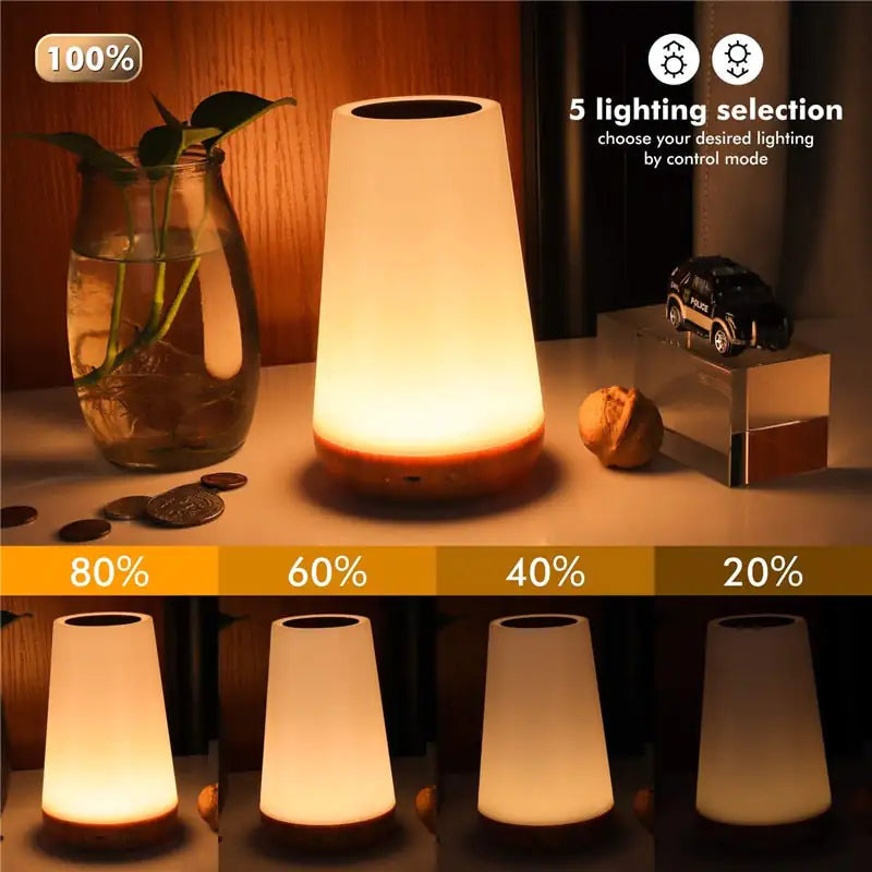 Transform Your Space with the 13 Color Changing Night Light Lamp - Portable Ambiance Assistant