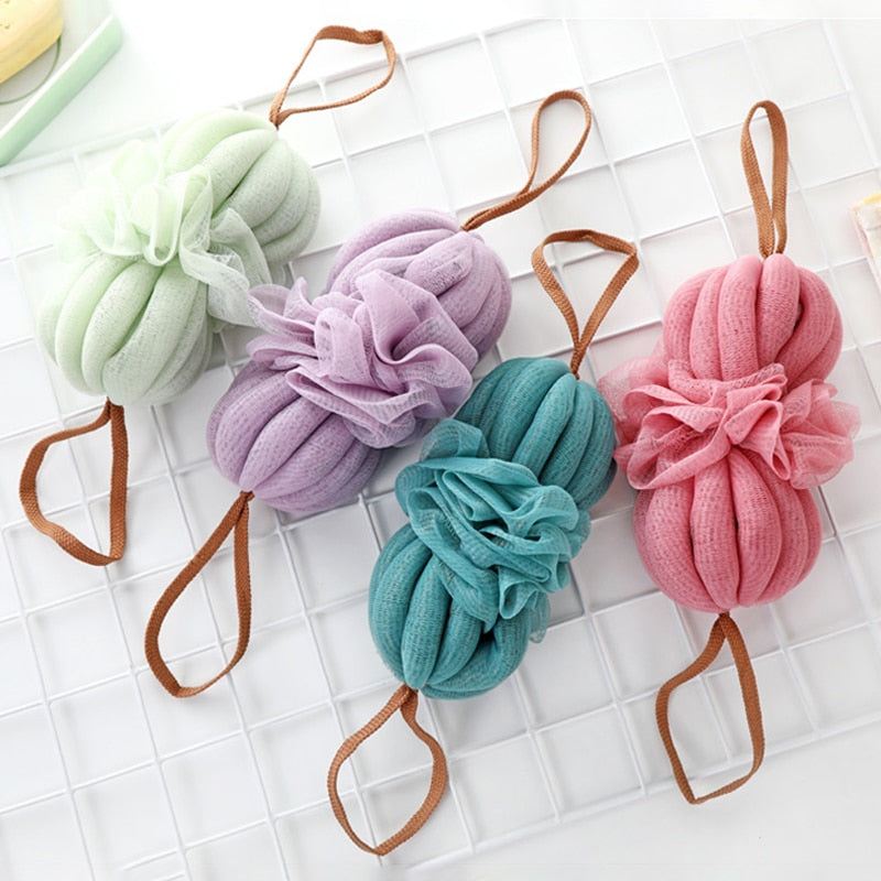 Nylon Mesh Bath Flower for Shower Lather – 1 Piece