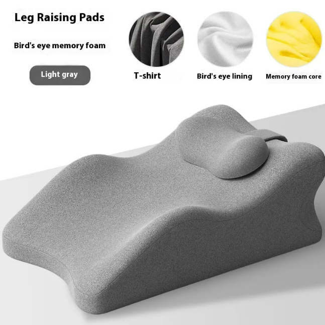 Contoured Leg Elevation Cushion – Gray