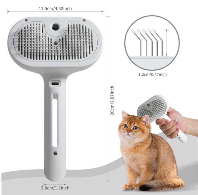 Effortless Grooming with the Ultimate Pet Hair Spray Brush