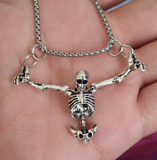 Elevate Your Style with Our Unique Halloween Skull Jewelry Necklace