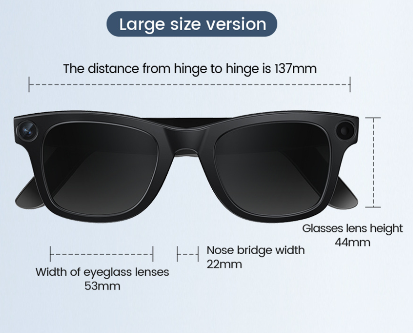 AI Smart Camera Glasses: Capture Life’s Moments Effortlessly
