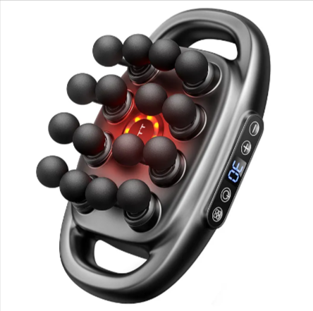 Revitalize Your Body with the Deep Tissue Muscle Massage Gun - 16 Heads, 30 Speeds & 48kg Strength