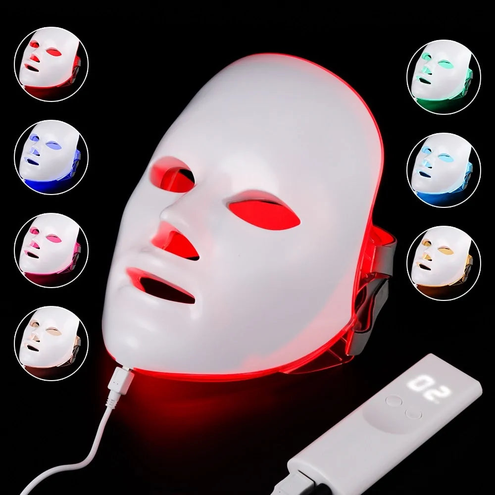 Transform Your Skin with the LED Photon Therapy Facial Mask