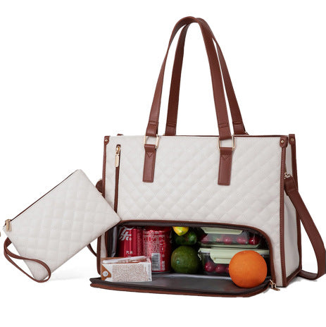 Stylish Women's Insulated Lunch Bag - Perfect for Work, School, and Daily Commutes