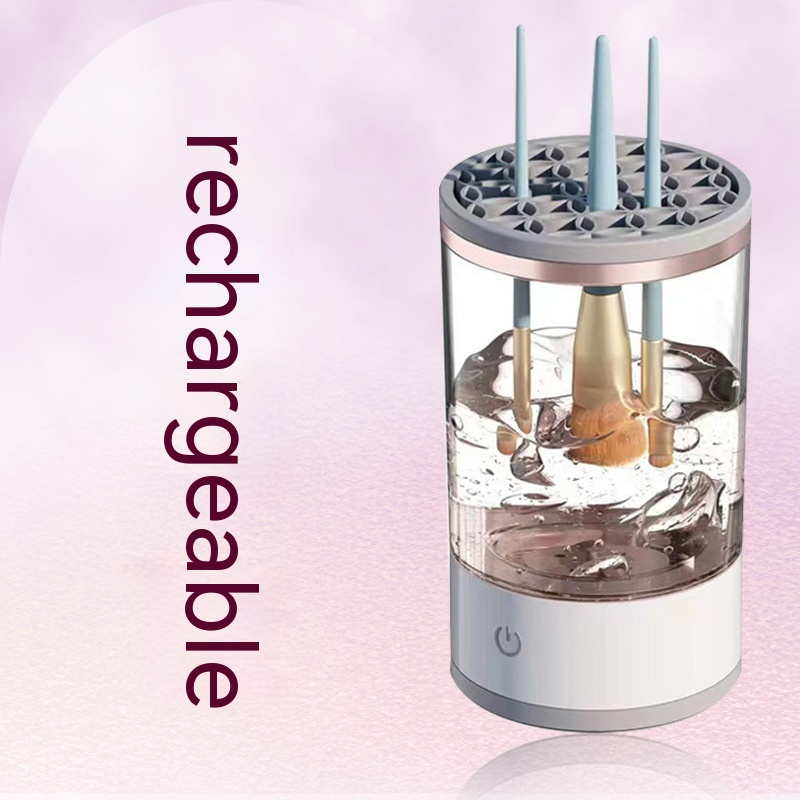 Revolutionary Rechargeable Makeup Brush Cleaner for Effortless Beauty
