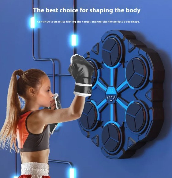 Interactive Boxing Target Machine for Music-Driven Workouts