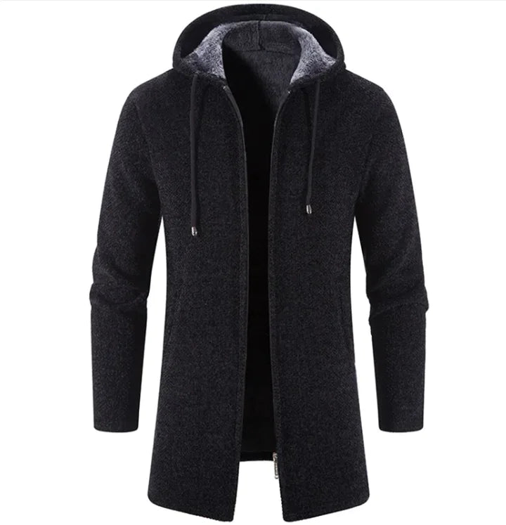 Men's Fleece-Lined Cardigan: Your Essential All-Season Layer