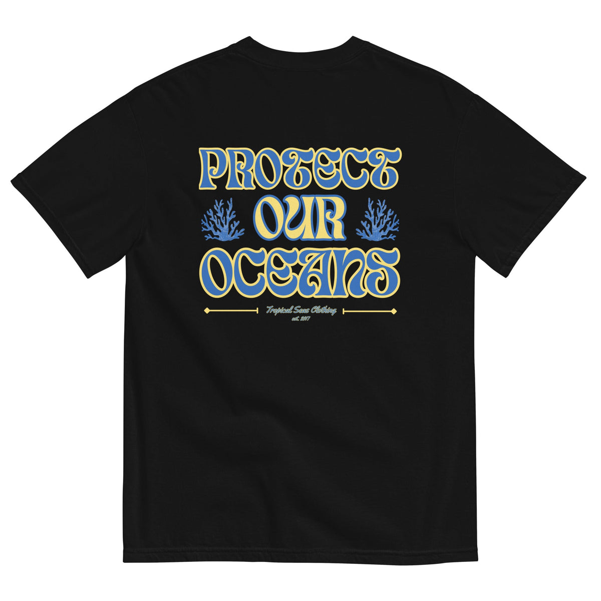 Men’s Save Our Oceans Heavyweight Cotton T-Shirt