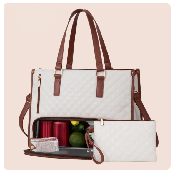 Stylish Women's Insulated Lunch Bag - Perfect for Work, School, and Daily Commutes