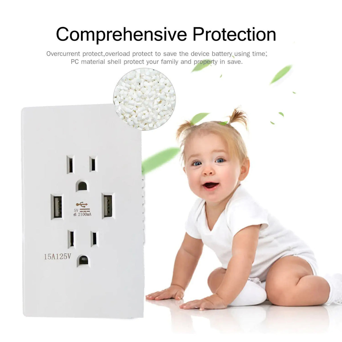 Dual USB Wall Outlet Charger - Upgrade Your Charging Experience