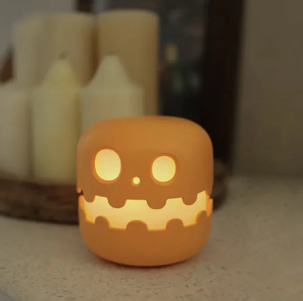 Charming Halloween Pumpkin Lantern for Cozy Festive Nights