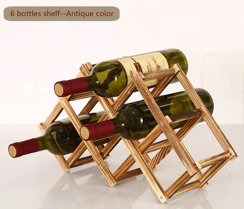 Elegant Wooden Wine Rack: Elevate Your Home Decor and Organize Your Collection