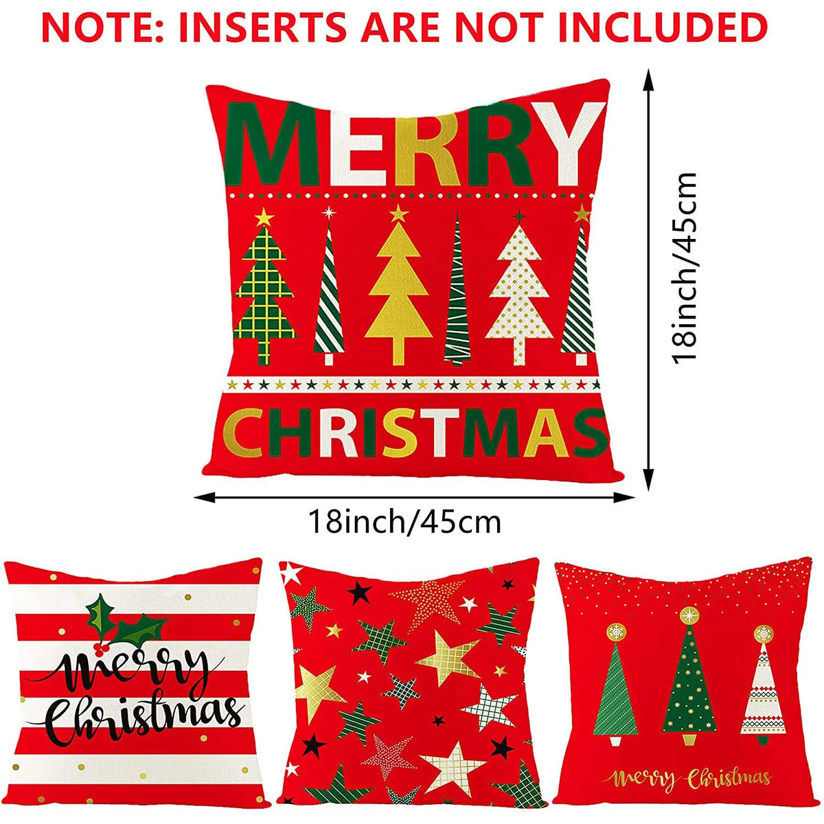 Festive Linen Cushion Covers for a Cozy Holiday Vibe