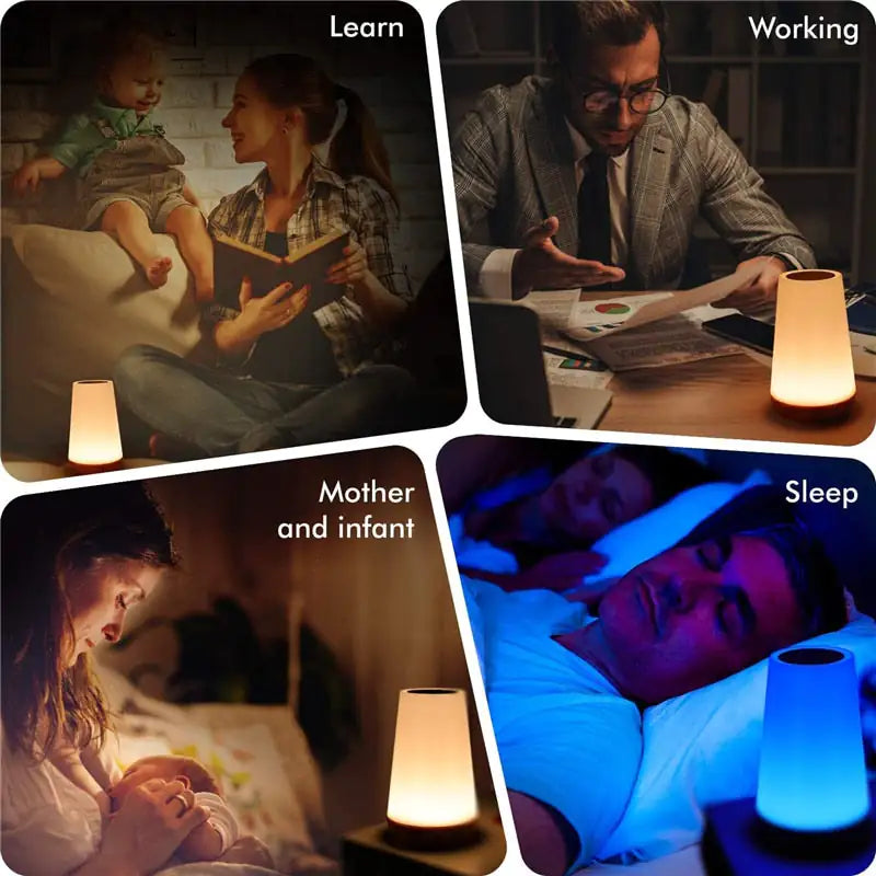 Transform Your Space with the 13 Color Changing Night Light Lamp - Portable Ambiance Assistant