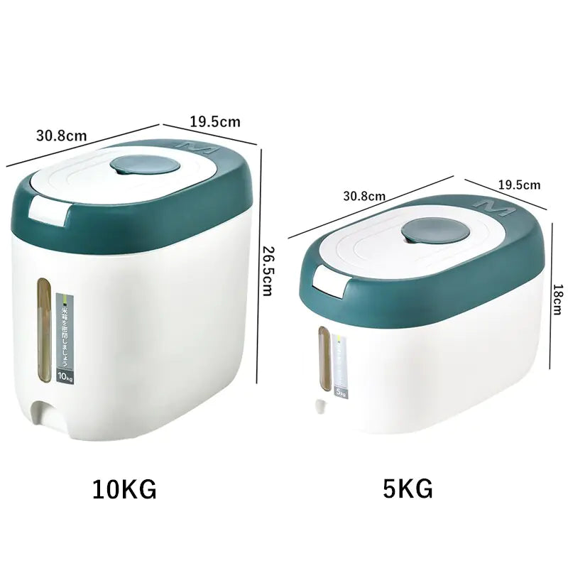 Automatic Kitchen Rice Bin for Easy Pantry Organization