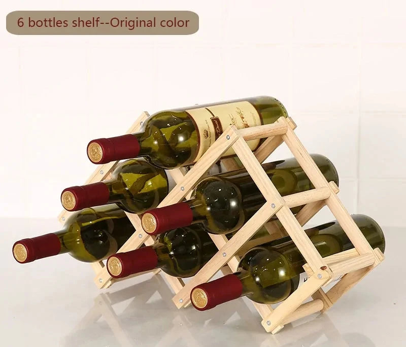 Elegant Wooden Wine Rack: Elevate Your Home Decor and Organize Your Collection
