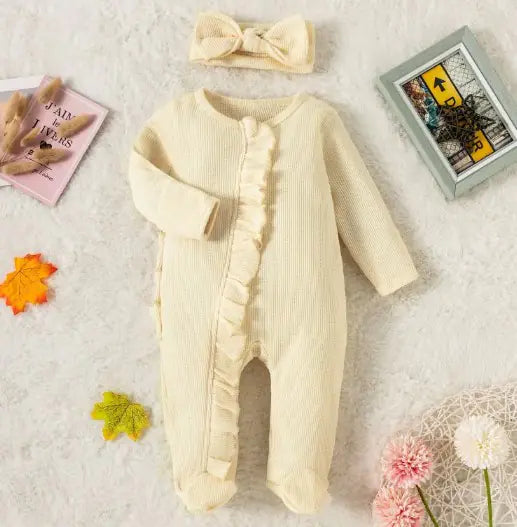 Colorful Baby Romper - A Fun and Cozy Outfit for Your Little One