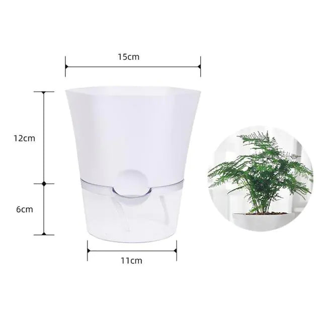 Auto Watering Flowerpot: Effortless Plant Care for Thriving Greens