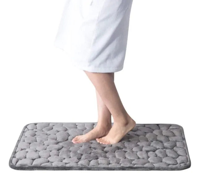 Non-Slip Embossed Bathroom Mat - OLM Store