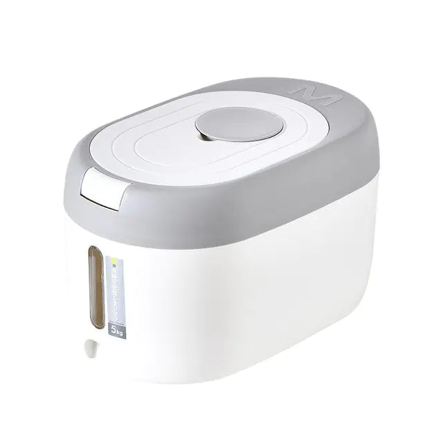 Automatic Kitchen Rice Bin for Easy Pantry Organization