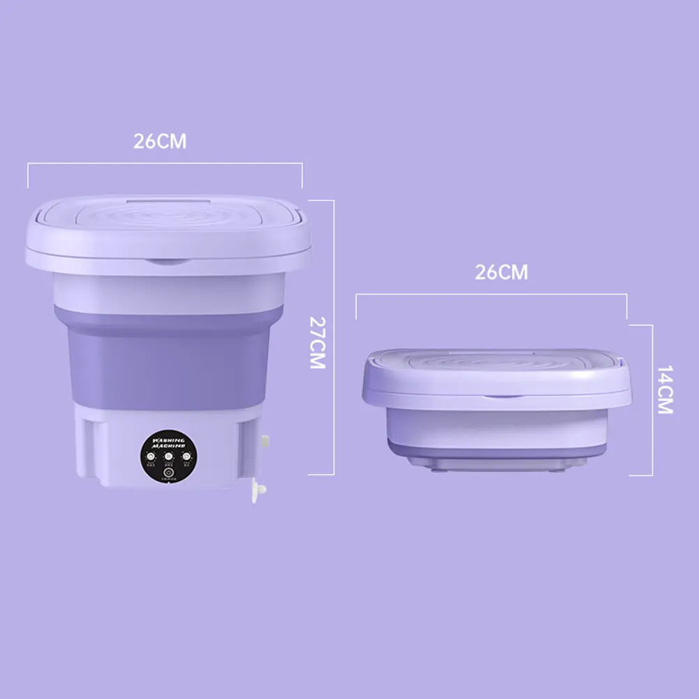 Compact Foldable Washing Machine: Your Essential Space-Saving Laundry Companion