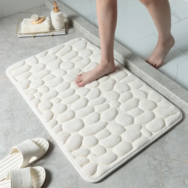 Non-Slip Embossed Bathroom Mat - OLM Store