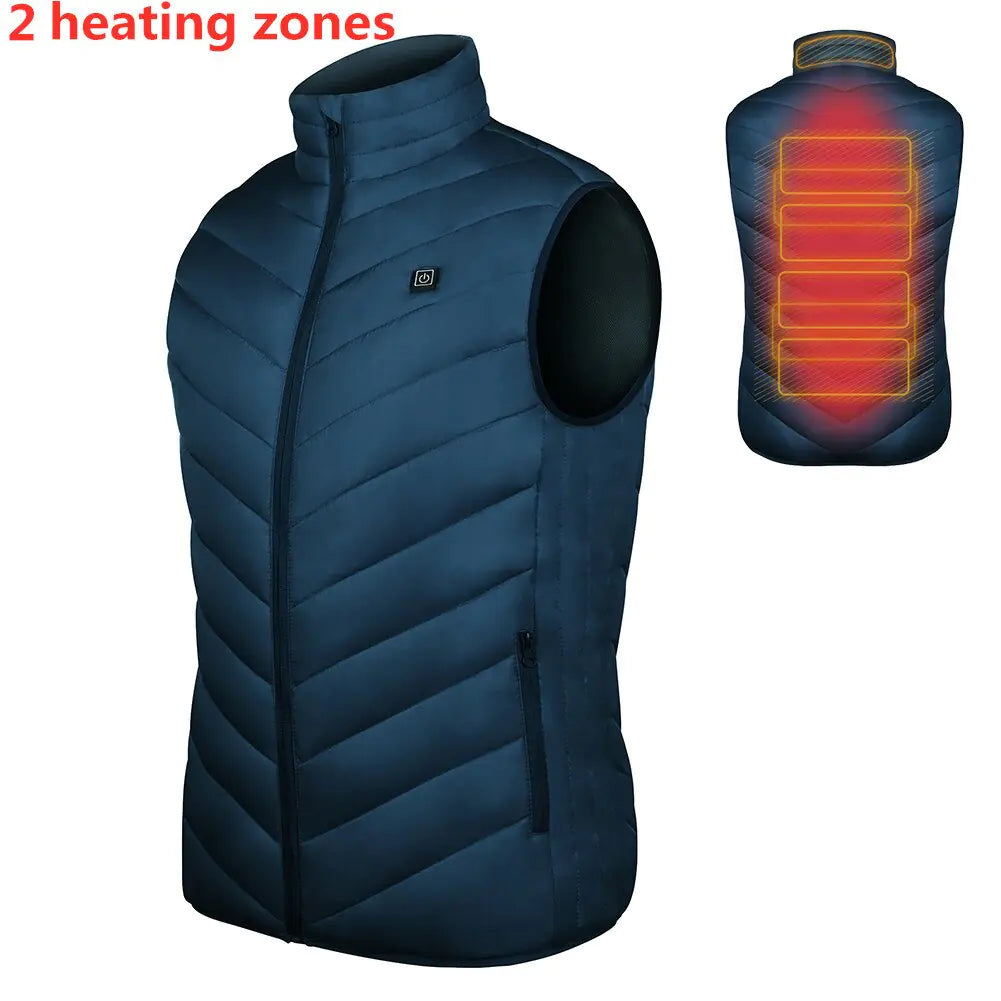 Stay Cozy Anywhere with Our Heated Vest for Winter Outdoor Activities